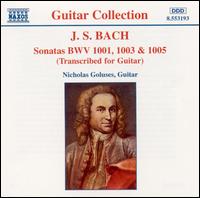 Bach: Sonatas Transcribed for Guitar von Nicholas Goluses