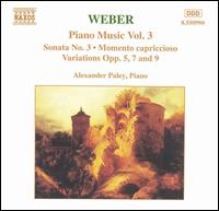 Weber: Piano Music, Vol. 3 von Alexander Paley