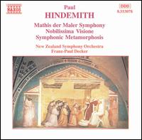 Hindemith: Mathis der Maler Symphony; Nobilissima Visione; Symphonic Metamorphosis von Various Artists