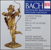 Bach: Secular Cantatas von Peter Schreier