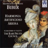 Heinrich Ignaz Franz Biber: Harmonia Artificioso - Ariosa von Various Artists