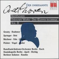 Beethoven: Unknown Works, Vol. 2 von Various Artists