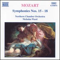Mozart: Symphonies Nos. 15-18 von Nicholas Ward