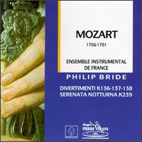 Mozart: Salzburg Symphonies; Nocturne Serenade von Various Artists