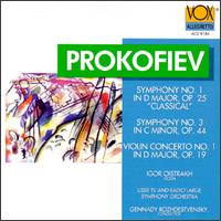 Prokofiev: Symphony Nos. 1 & 3/Violin  Concerto No.1 von Igor Oistrakh