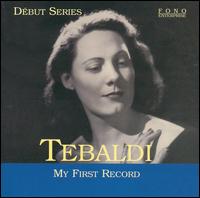 My First Record von Renata Tebaldi