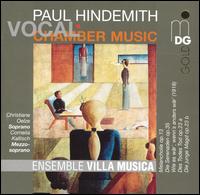 Paul Hindemith: Vocal Chamber Music von Ensemble Villa Musica
