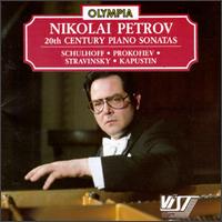 20th Century Piano Sonatas von Nikolai Petrov