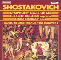 Shostakovich: Symphony No. 14, Op. 135 von Yuli Turovsky