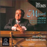 Mozart: Piano Concertos Nos. 21 and 24 von Eugene Istomin