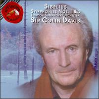 Jean Sibelius: Symphonies Nos. 1 & 4 von Colin Davis