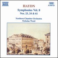 Haydn: Symphonies Nos. 23, 24 & 61 von Nicholas Ward