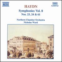 Haydn: Symphonies Nos. 23, 24 & 61 von Nicholas Ward