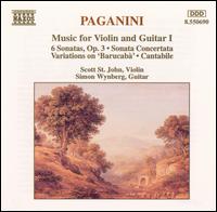 Paganini: Music for Violin and Guitar I von Simon Wynberg
