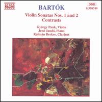 Bartók: Violin Sonatas Nos. 1 & 2; Contrasts von Various Artists