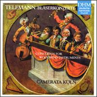 Telemann: Bläserkonzerte von Various Artists