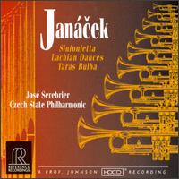 Leos Janacek: Sinfonietta, Op. 60/Lachian Dances/Taras Bulba, Rhapsody For Orchestra von José Serebrier