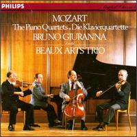 Mozart: Piano Quartets Nos. 1 & 2 von Beaux Arts Trio
