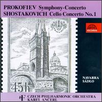 Sergey Prokofiev: Symphony - Concerto; Dmitry Shostakovich: Cello Concerto No. 1 von Karel Ancerl