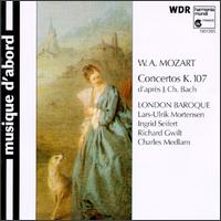Mozart: Concertos K. 107 d'après J. Ch. Bach von Lars Ulrik Mortensen
