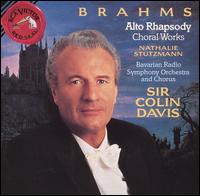 Brahms: Alto Rhapsody; Choral Works von Colin Davis