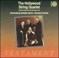 Schoenberg: Verklärte Nacht; Schubert: Quintet von Hollywood String Quartet