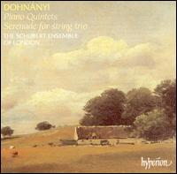 Dohnányi: Piano Quintets; Serenade for string trio von Schubert Ensemble of London