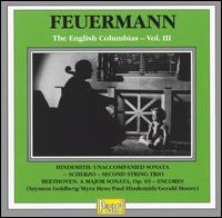 The English Columbias, Vol. 3 von Emanuel Feuermann