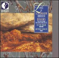 Lieder of Schumann & Brahms von Victor Braun