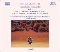 Shostakovich: Symphonies (Complete), Vol. 1 (Box Set) von Ladislav Slovak