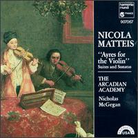 Matteis: Ayres For The Violin von Nicholas McGegan