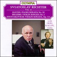 Haydn, Brahms, Shostakovich: Violin Sonatas von Sviatoslav Richter