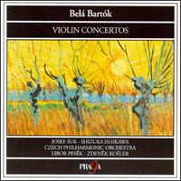 Belá Bartók: Violin Concertos Nos. 1 and 2 von Josef Suk