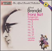 Liszt: Hungarian Rhapsodies von Alfred Brendel