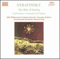 Stravinsky: The Rite of Spring; Card Game; Concerto in D major von Various Artists