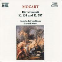 Mozart: Divertimenti, K 131 & K 287 von Capella Istropolitana