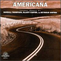 Thompson: Americana/Carter: To Music/Shifrin: The Odes of Shang von Various Artists
