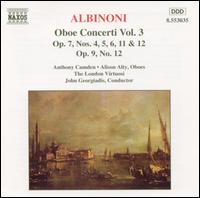 Albinoni: Oboe Concerti, Vol. 3 von John Georgiadis