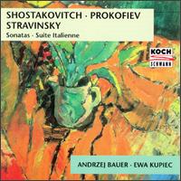 Shostakobich/Prokofiev/Stravinsky: Works For Cello And Piano von Various Artists