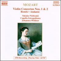 Mozart: Violin Concertos Nos. 1 & 2; Rondo, K211; Andante, K269 von Various Artists