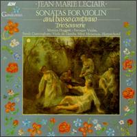 Jean-Marie Leclair: Sonatas For Violin von Sonnerie