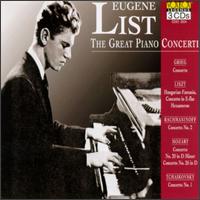 The Great Piano Concerti von Eugene List