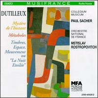 Henri Dutilleux: Mystère de l'Instant; Métaboles; Timbres, Espace, Mouvement ou "La Nuit Etoilée" von Various Artists