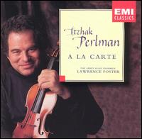 À la Carte von Itzhak Perlman