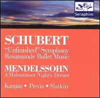 Schubert: Symphony No.8/Rosamunde/Marche Militaire/Mendelssohn: A Midsummer Night's Dream/Ruy Blas von Various Artists