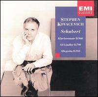 Schubert: Piano Sonata In B Flat/Twelve German Dances/Allegretto In C Minor von Various Artists