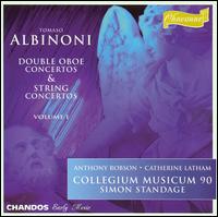 Albinoni: Double Oboe Concertos & String Concertos, Vol. 1 von Simon Standage