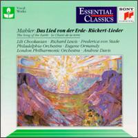Mahler: Das Lied Von Der Erde/Lieder Nach Gedichten Von Friedrich Rückert von Various Artists