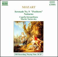 Mozart: Serenade No. 9 "Posthorn"; Notturno von Martin Turnovsky