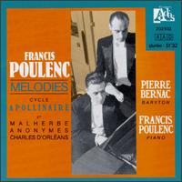 Poulenc: Melodies von Pierre Bernac
